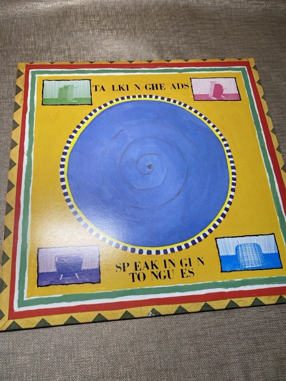 Talking Heads Speaking In Tongues LP 1983 Sire Vinyl Record Canada Press
